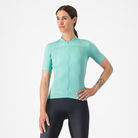 Castelli - Tricou Ciclism Maneca Scurta Regular Fit - Anima 4 W Jersey - 18-32 Gr C - Ivoar
