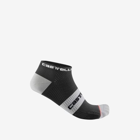 Castelli - Sosete Ciclism - Lowboy 2 Sock - Alb | Negru