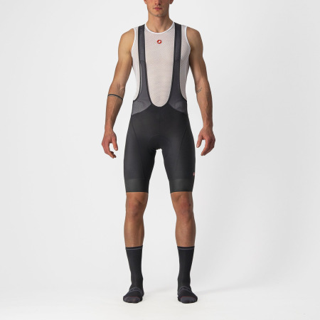 Castelli - Pantaloni Ciclism Scurti Cu Bretele - Endurance 3 Bibshort - 15-35 Gr C - Negru