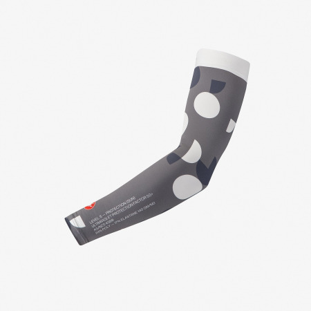 Castelli - Incalzitoare Brate Pentru Vara Cu Protectie Solara - R--A/D Arm Sleeves - Gri Inchis Smokey