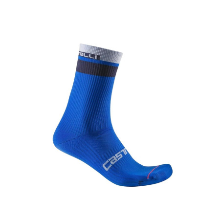 Castelli - Sosete Ciclism - Gara Thermal 18 - Albastru | Bleumarin | Alb