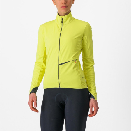 Castelli - Jacheta Ciclism 4-14 Gr C - Go W - Galben | Gri