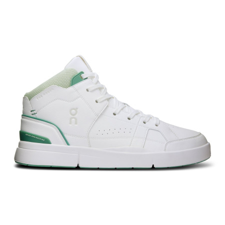 On - Pantofi Sport - THE ROGER Clubhouse Mid - White | Sandstone