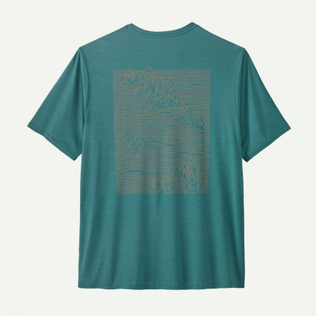 Tricou - M Capilene Cool Daily Graphic - Gri