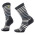Smartwool - sosete - Everyday Spruce Street Crew - Negru alb