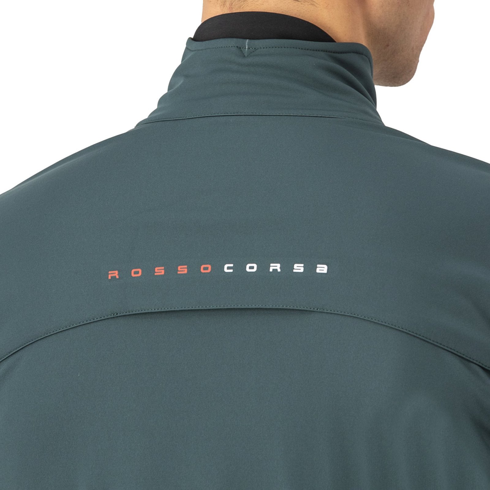 Castelli - Jacheta ciclism vreme rece sau iarna, Alpha Doppio RoS Jacket - verde inchis rover negru