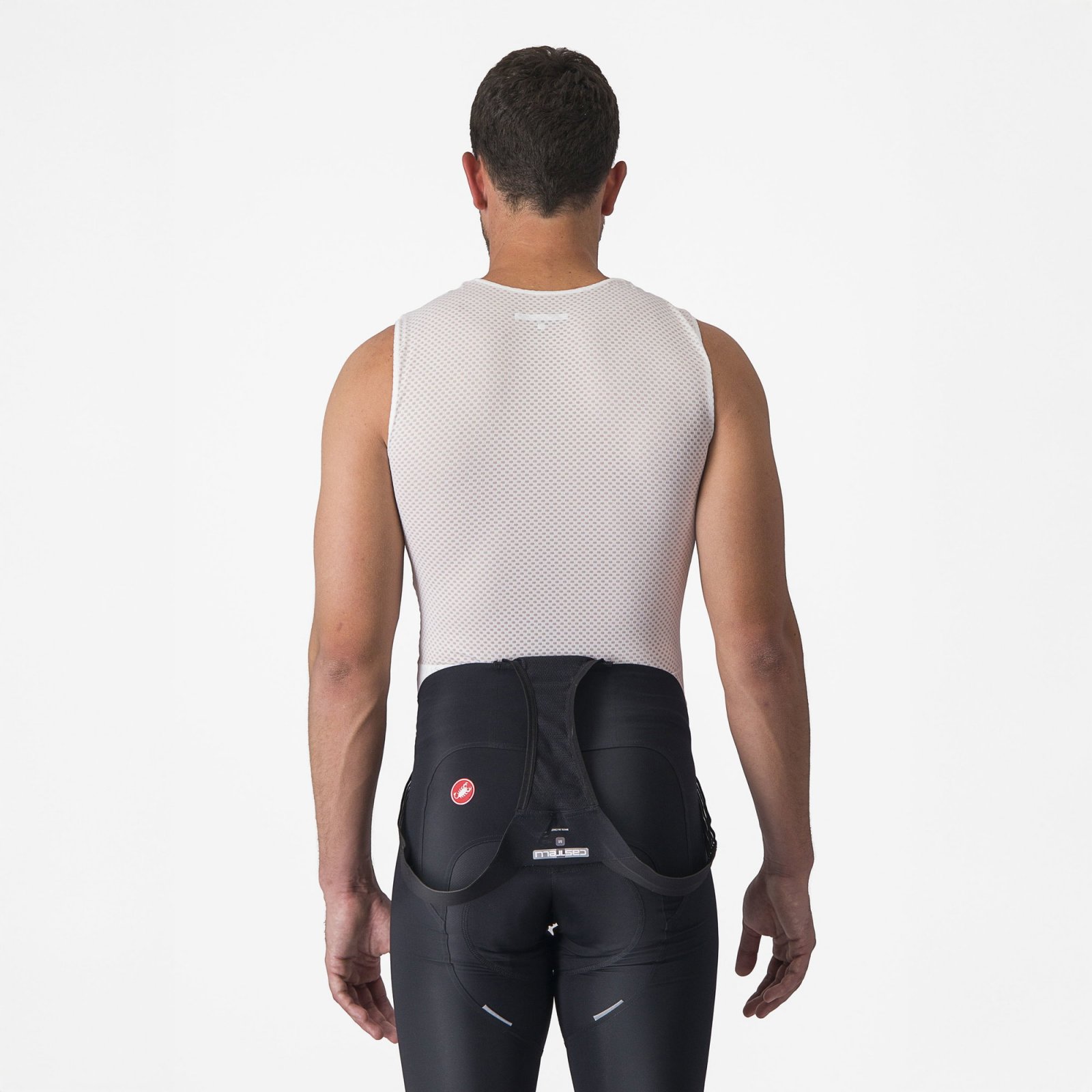 Castelli - bluza de corp fara maneci - Pro Mesh 2.0 Sleeveless - 15-28 gr C - alb