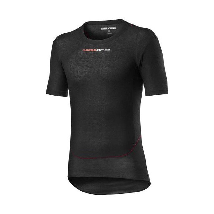 Castelli bluza de corp cu maneca scurta Prosecco Tech Short Sleeve - negru