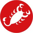 Castelli - bustiera ciclism - Rosso Corsa Bra - alb