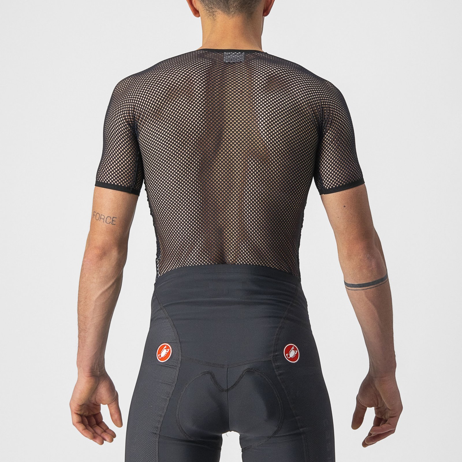 Castelli - bluza de corp cu maneca scurta - Core Mesh 3 SS - 20-30 gr C - alb