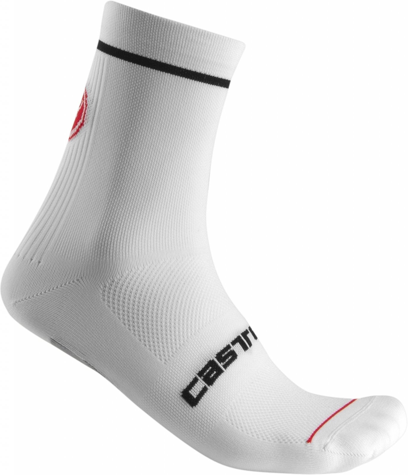 Castelli - sosete ciclism - Entrata 13 Sock - alb