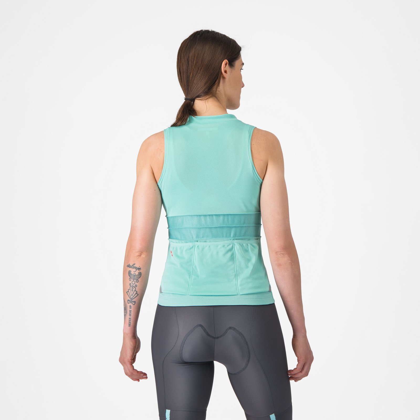 Castelli - maiou ciclism - Anima 4 Sleeveless - 20-35 gr C - albastru deschis