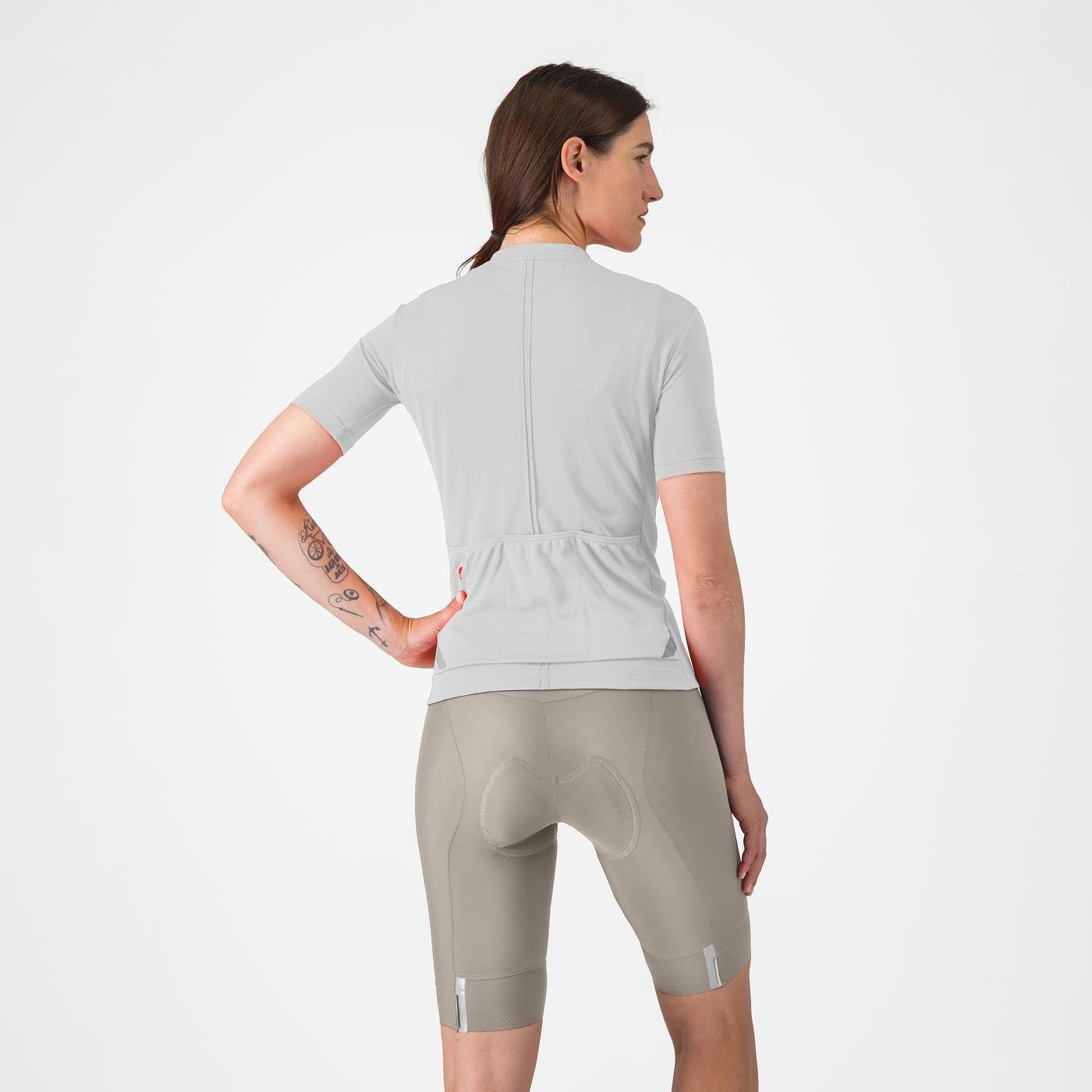 Castelli - pantaloni ciclism scurti - Prima 2 W Short - negru | mov