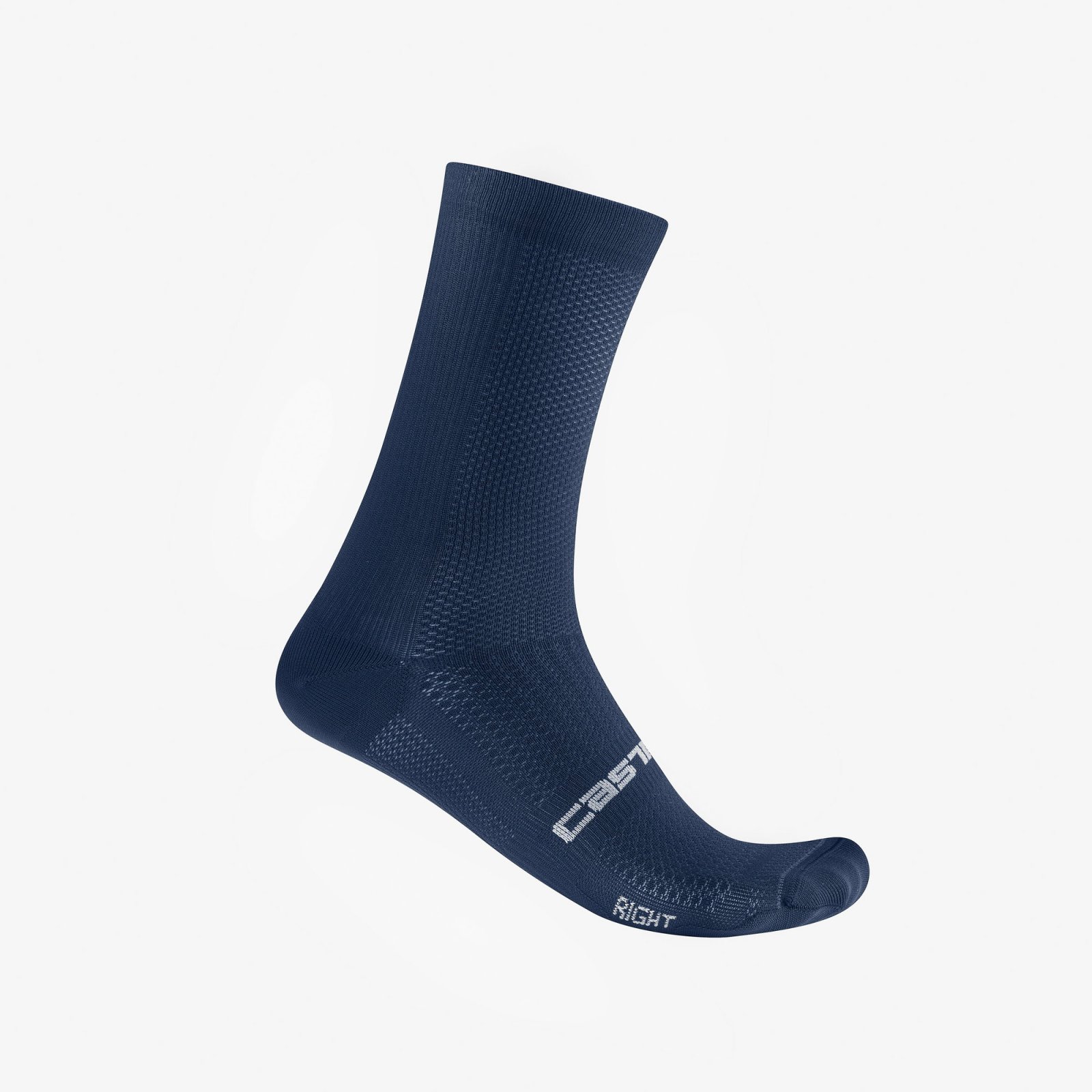 Castelli - sosete ciclism - Espresso 18 Sock - alb