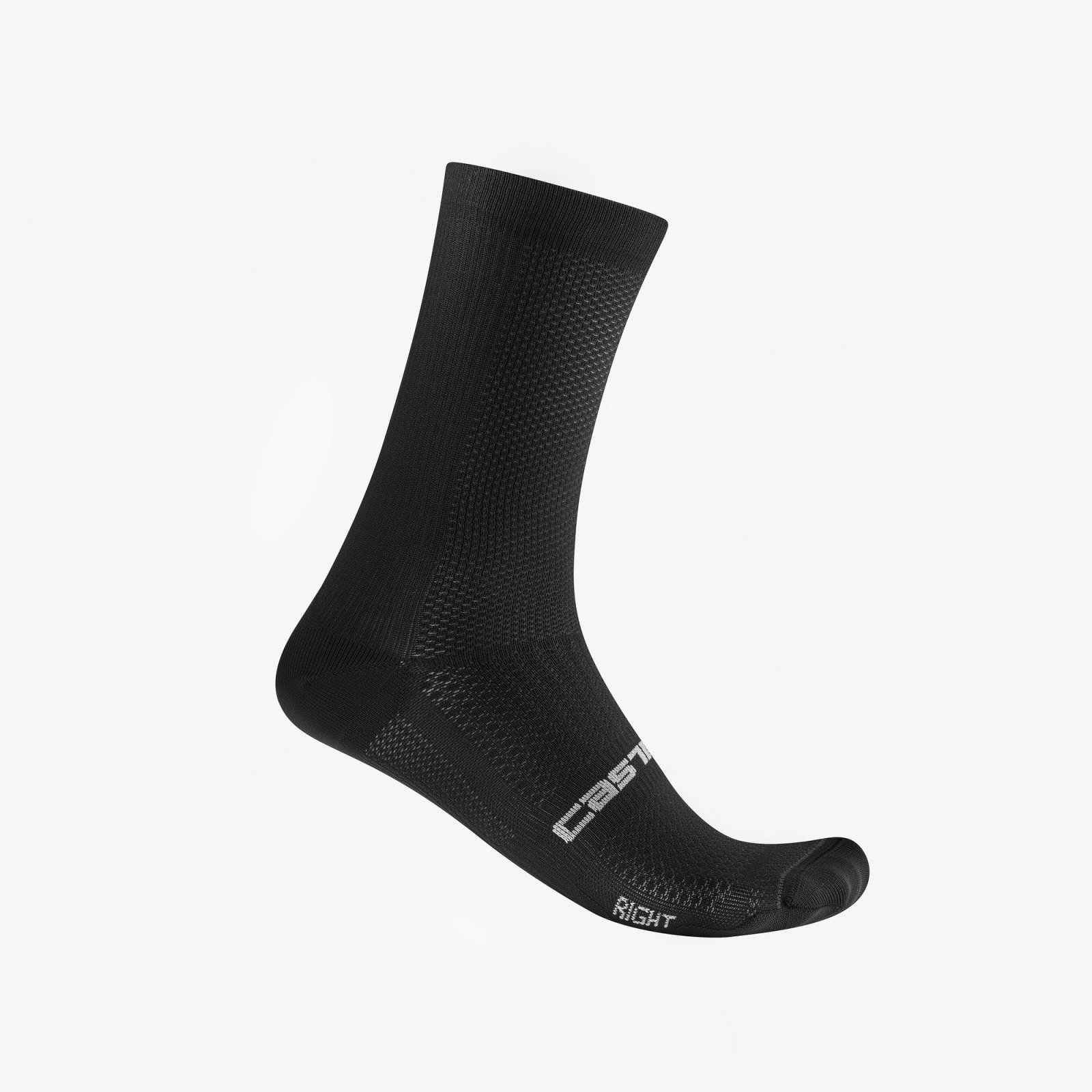 Castelli - sosete ciclism - Espresso 18 Sock - alb