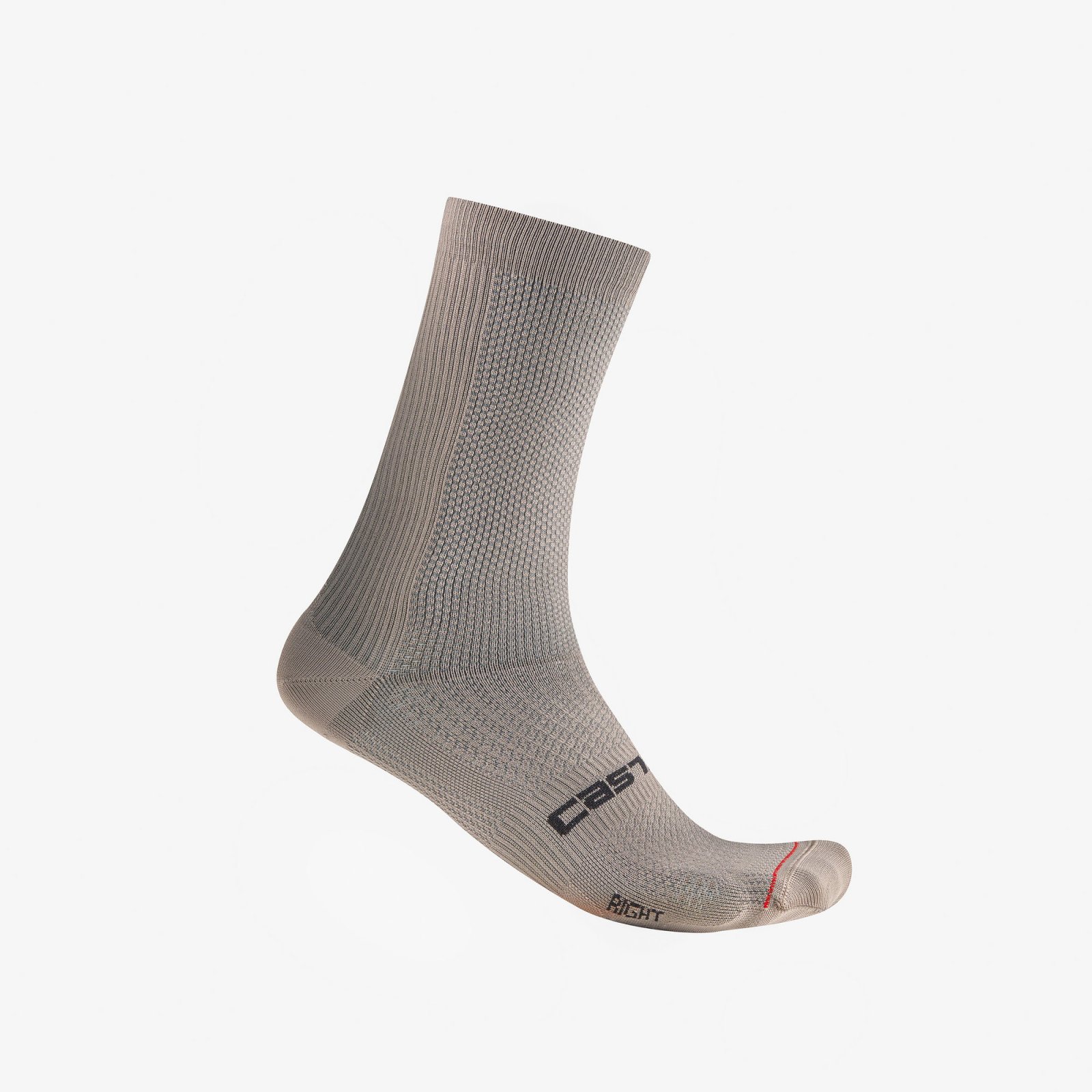 Castelli - sosete ciclism - Espresso 18 Sock - alb