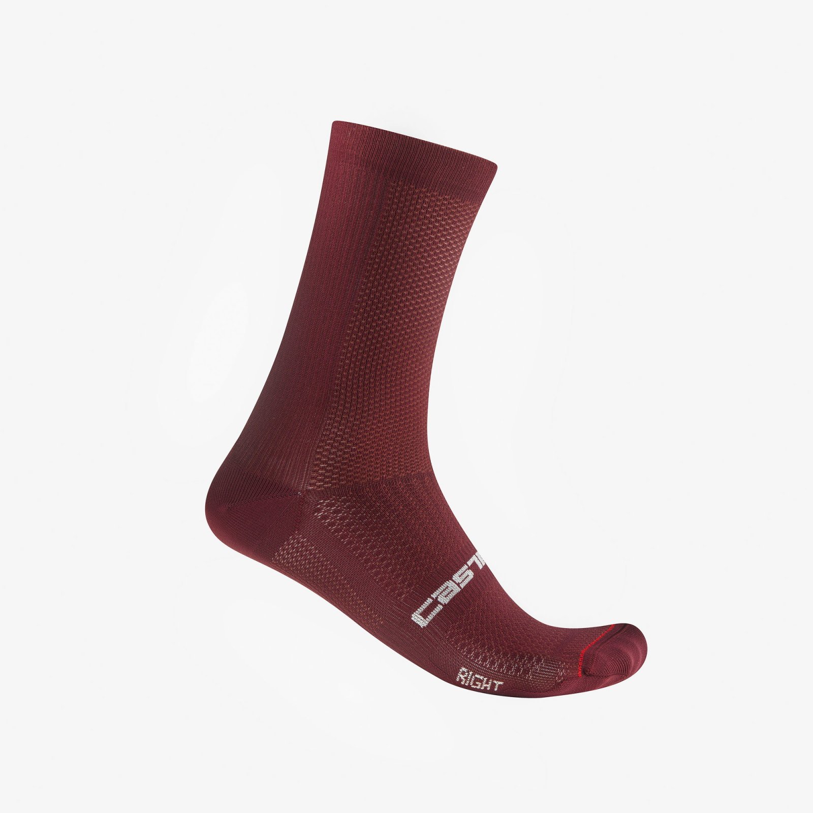 Castelli - sosete ciclism - Espresso 18 Sock - alb