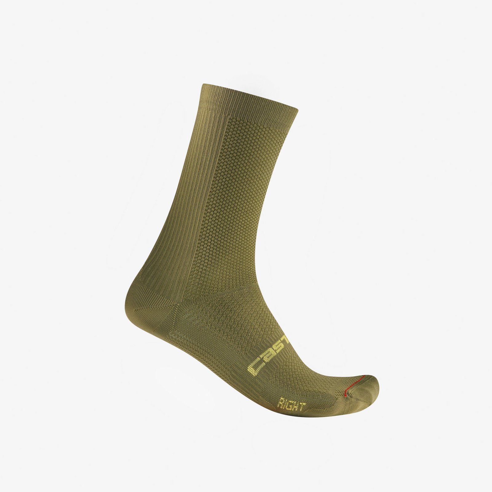 Castelli - sosete ciclism - Espresso 18 Sock - alb