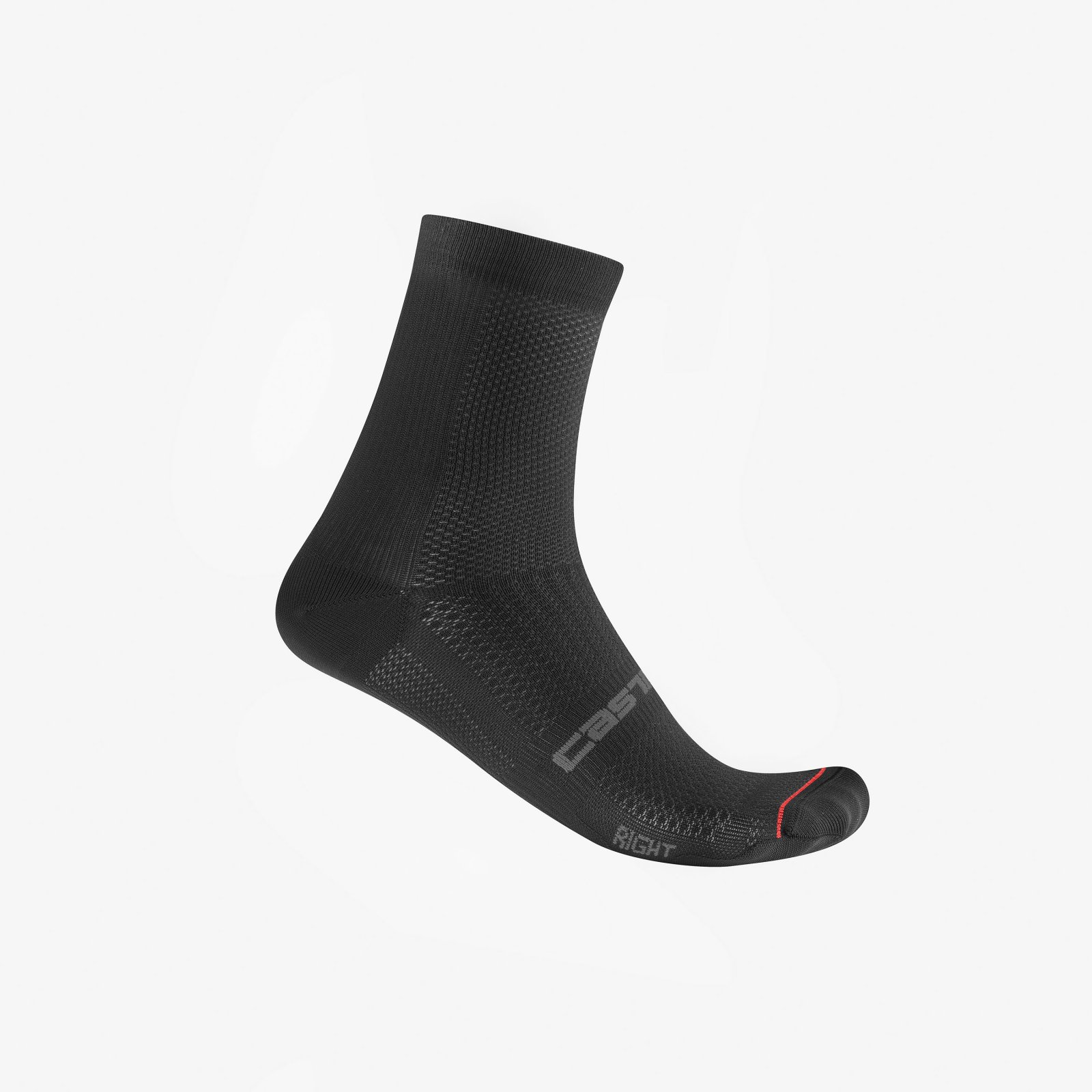 Castelli - sosete ciclism - Espresso 12 Sock - alb