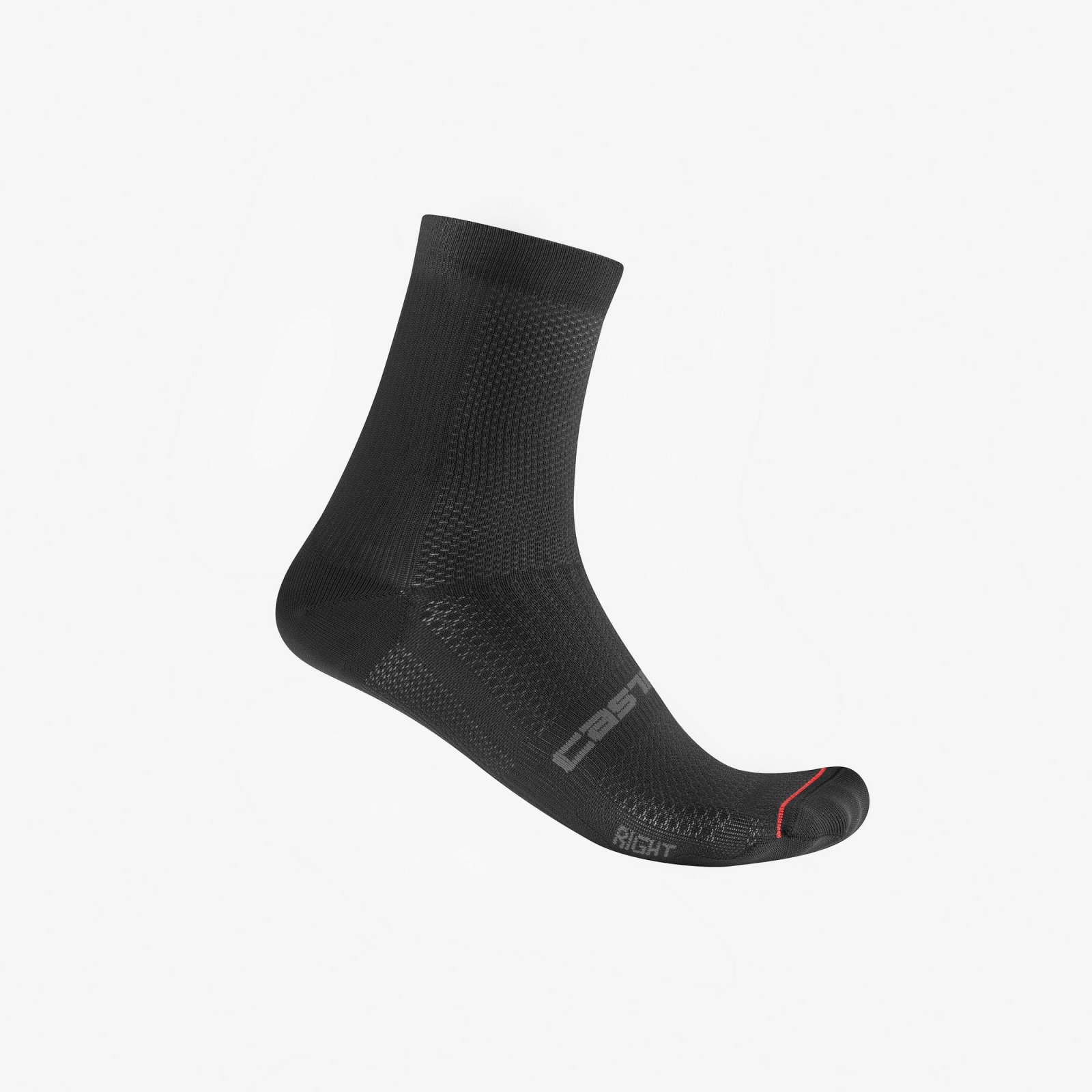 Castelli - sosete ciclism - Espresso 12 Sock - alb