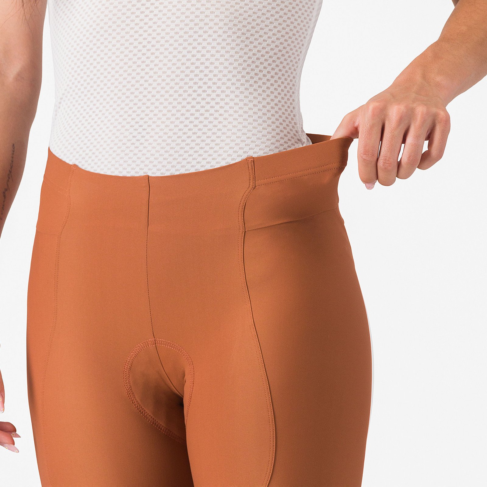 Castelli - pantaloni ciclism scurti - Espresso W Short - mocha