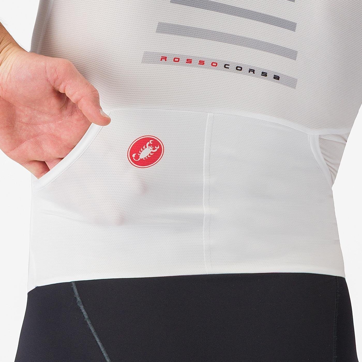 Castelli - costum triatlon cu maneca scurta - Free Sanremo 3 Suit Short Sleeve - negru