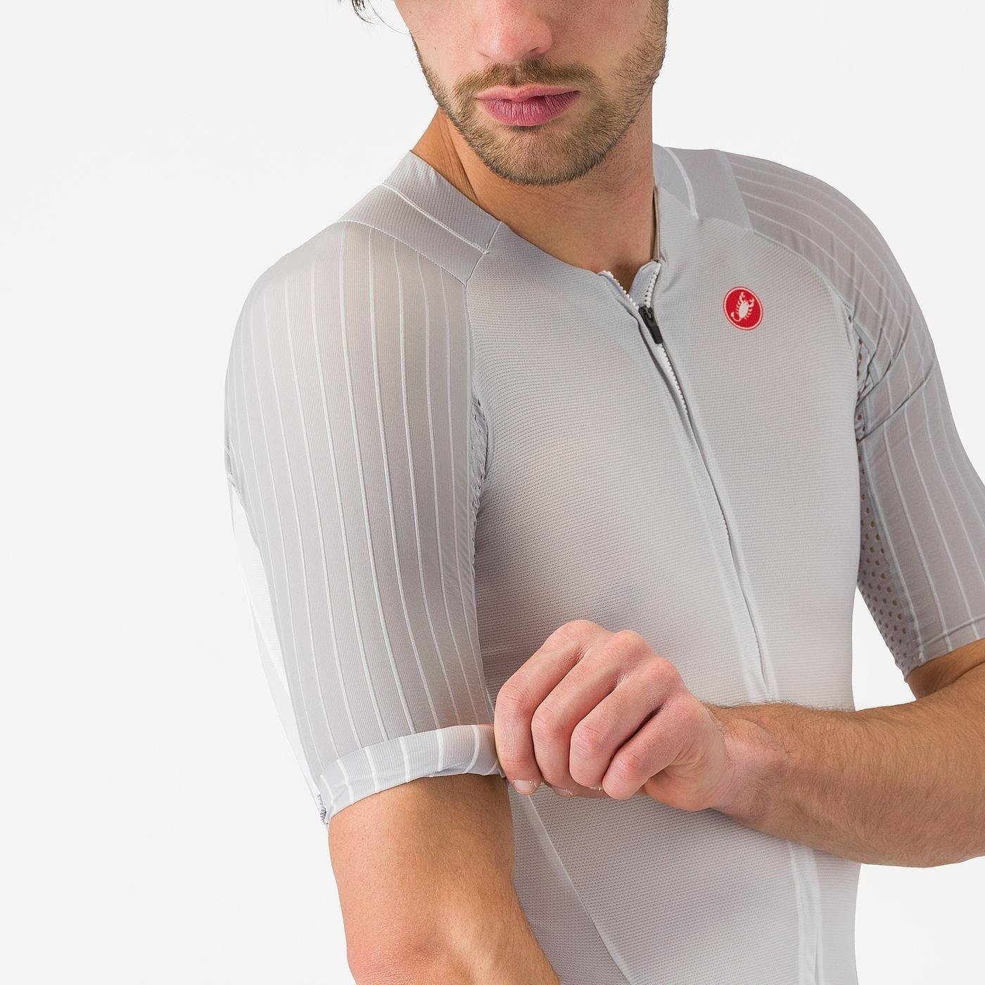 Castelli - costum triatlon cu maneca scurta - Free Sanremo 3 Suit Short Sleeve - negru