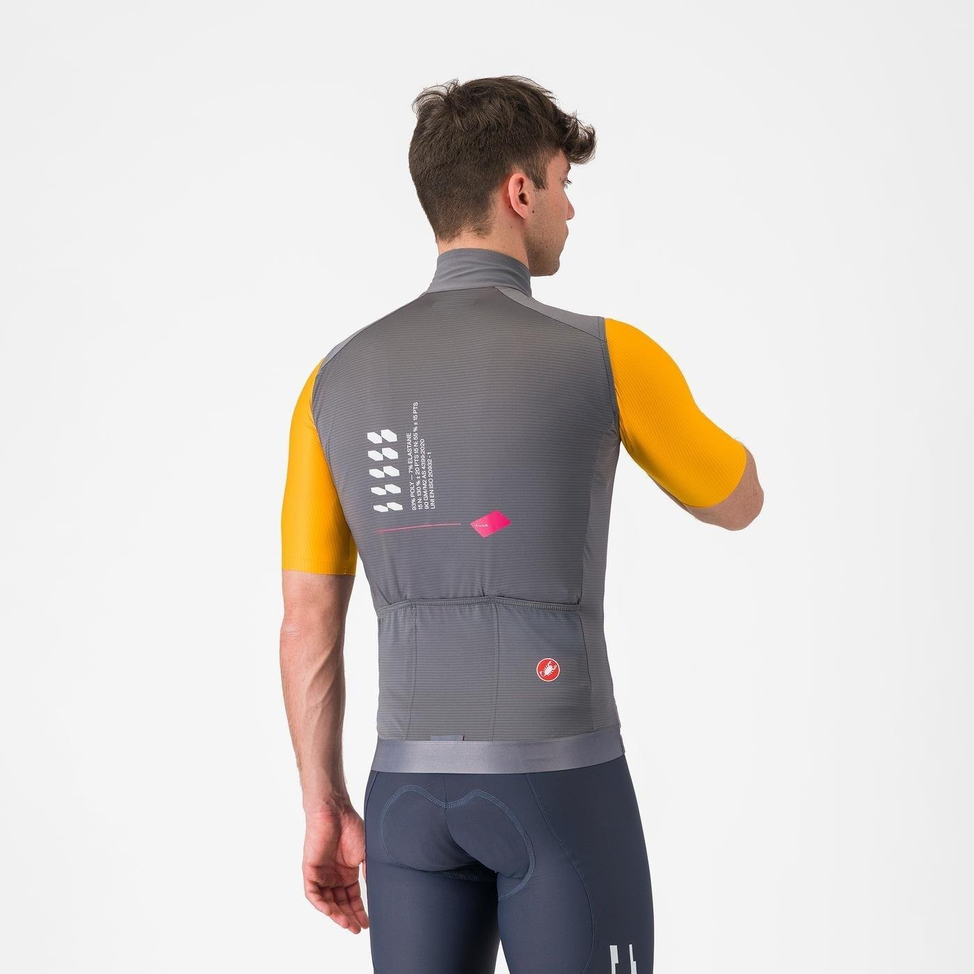 Castelli - vesta ciclism - Espresso R--A/D Vest - gri inchis Smokey
