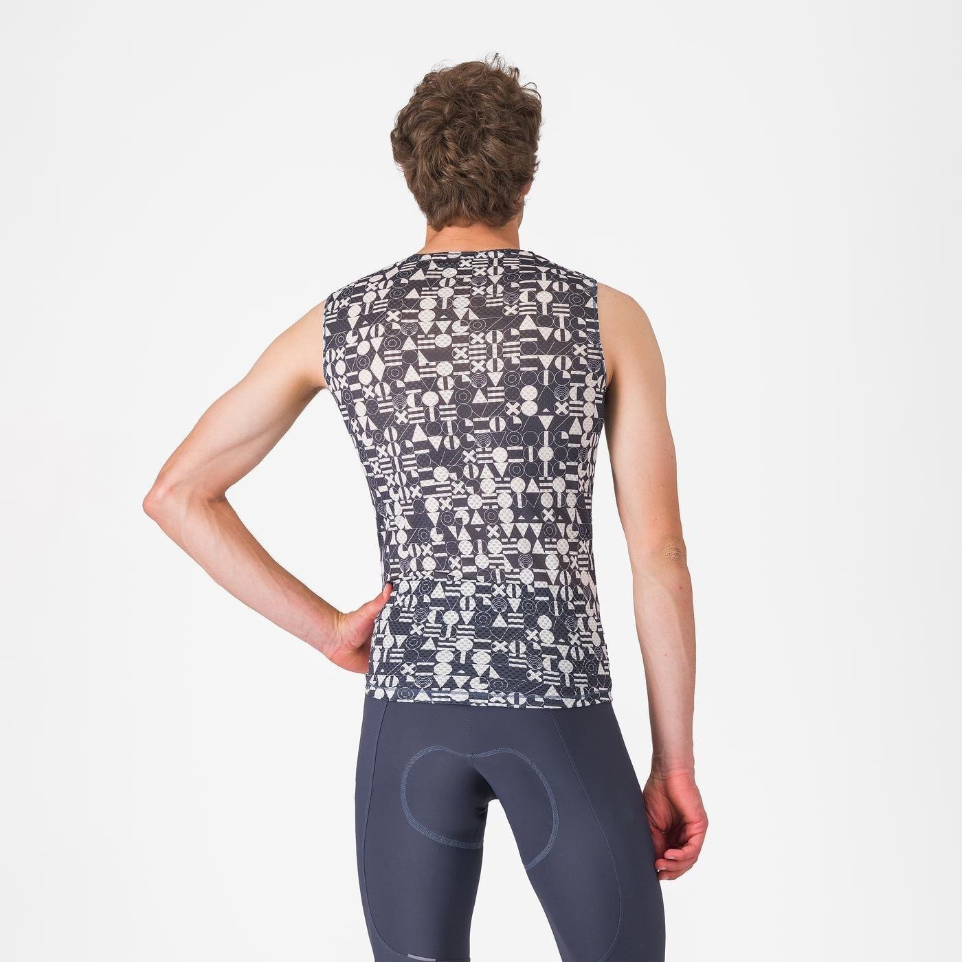Castelli - bluza de corp fara maneci - Espresso R--A/D Baselayer - albastru Twilight