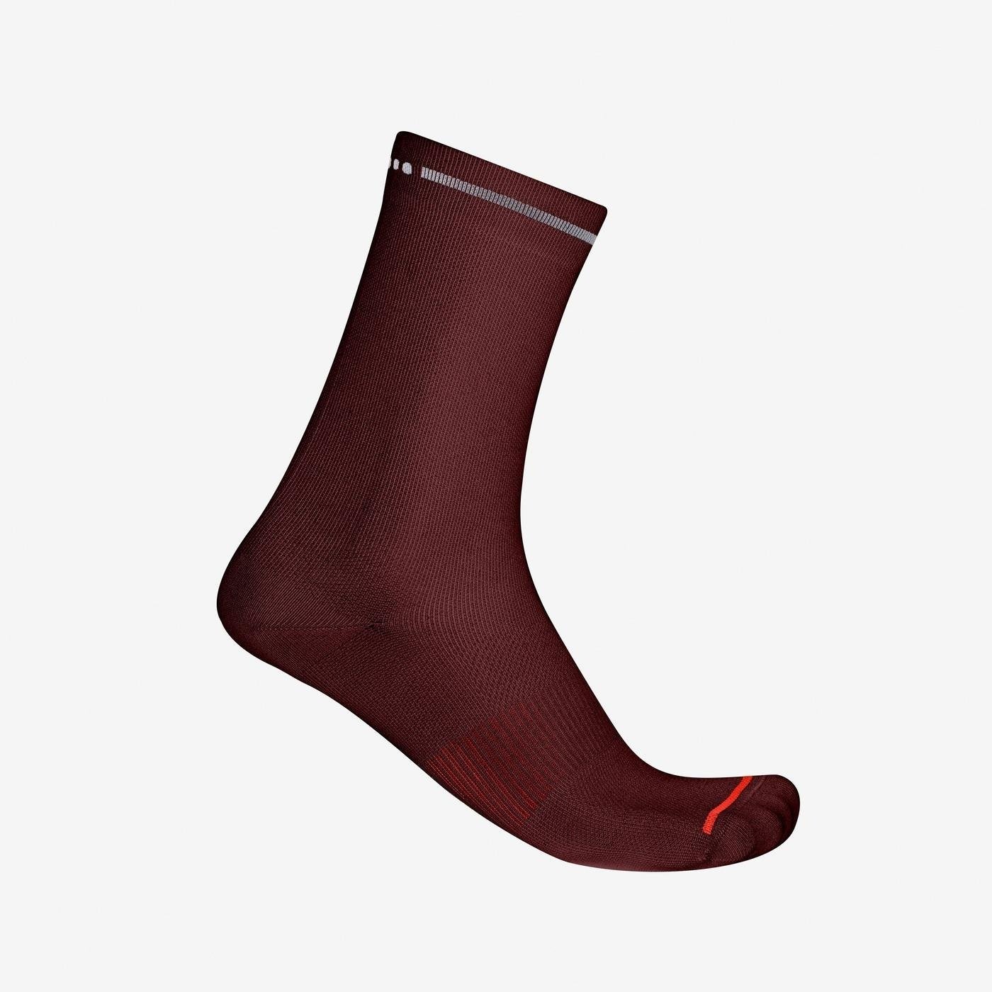 Castelli - sosete ciclism - Premio Evo 18 Sock - alb