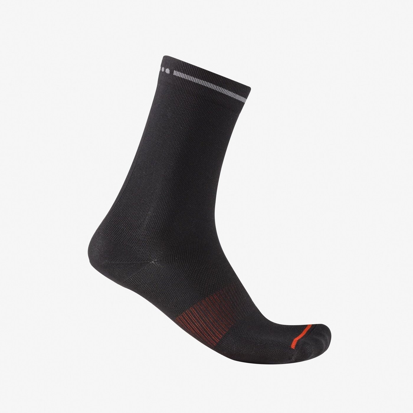 Castelli - sosete ciclism - Premio Evo 18 Sock - alb