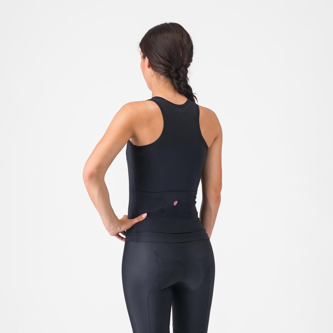 Castelli - maiou ciclism - Sole W Top - negru