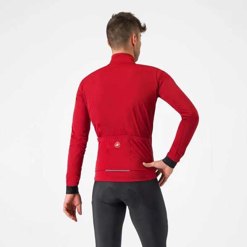 Castelli - jacheta ciclism 4-14 gr C - Salto - Rosu Pro