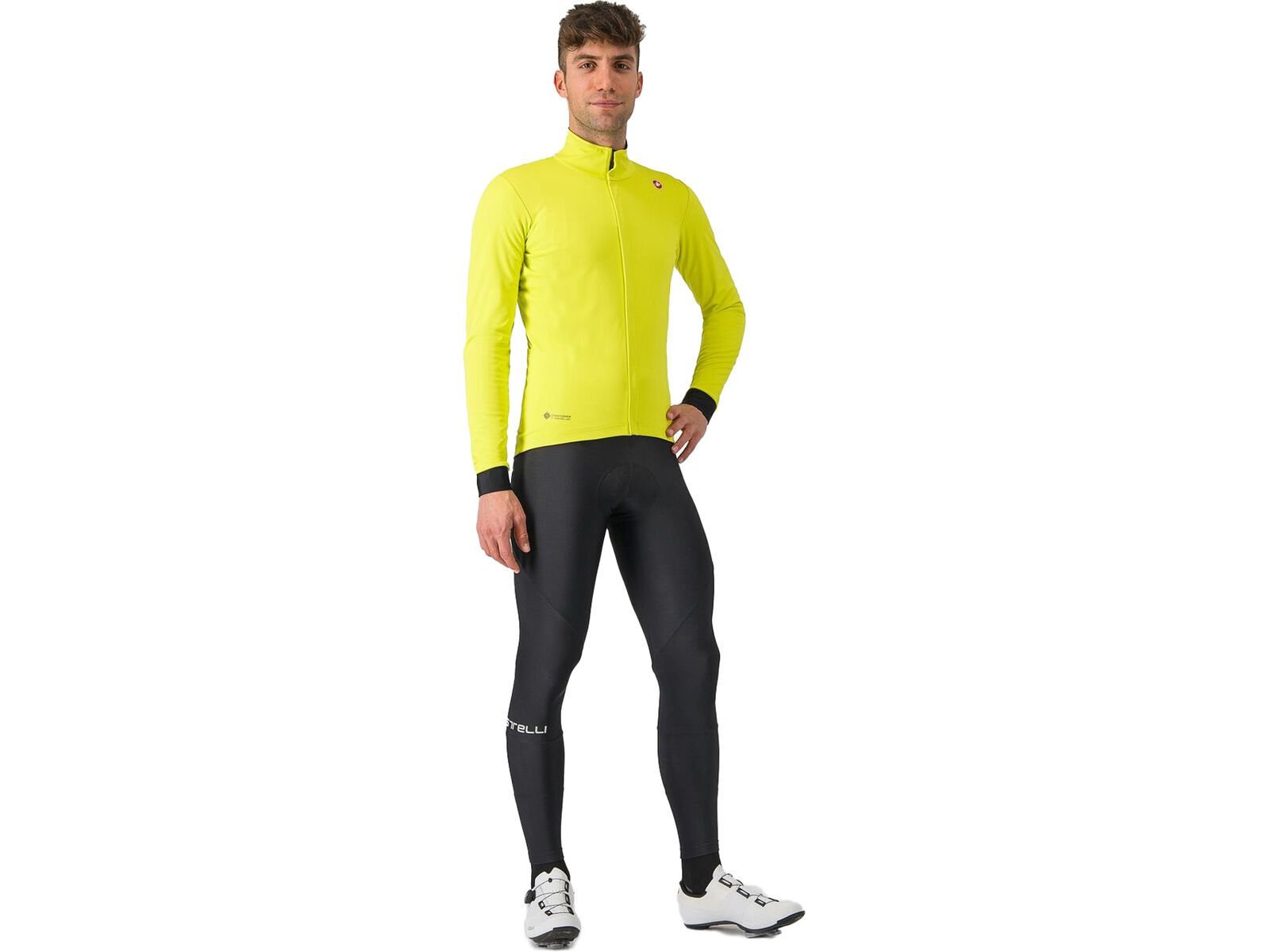 Castelli - jacheta ciclism 4-14 gr C - Salto - Galben Zolfo
