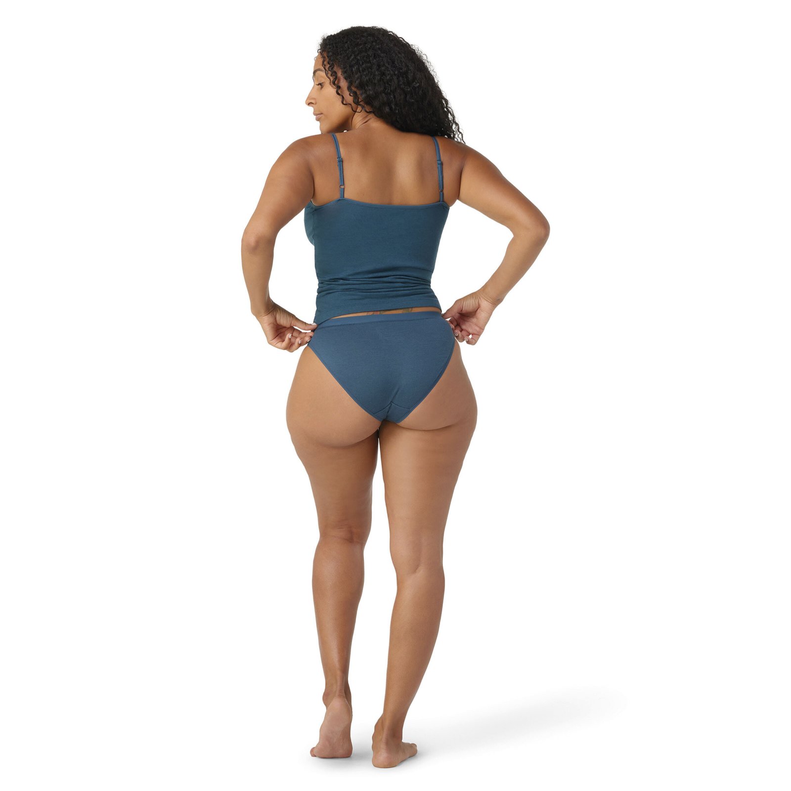 Smartwool - slip femei Merino W Bikini Boxed - albastru amurg