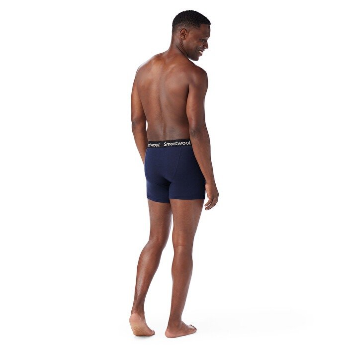 Smartwool - boxer merino - Merino Boxer Brief Boxed - Negru