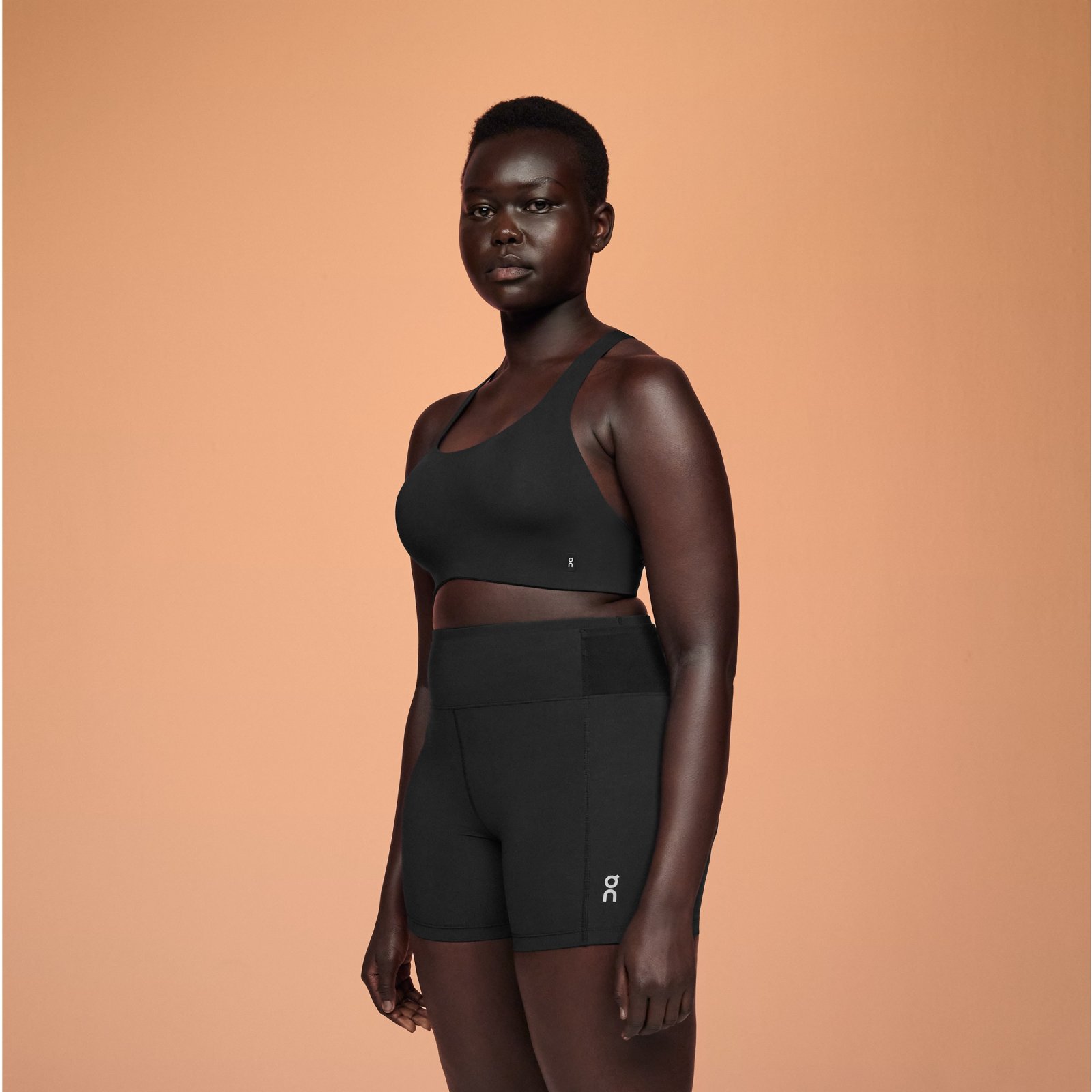 On Cloud - bustiera sport femei Active new Bra - negru