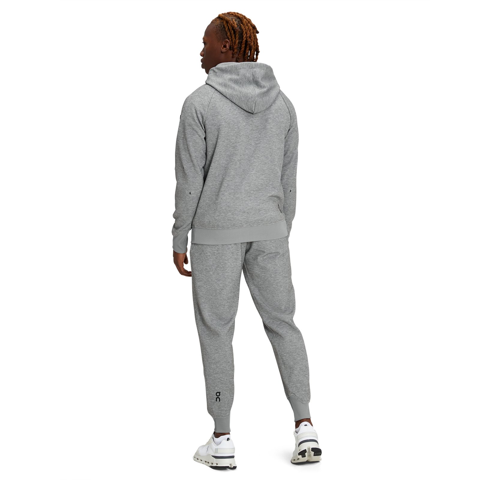 On Cloud - hanorac sport pentru barbati On new Hoodie - gri deschis negru