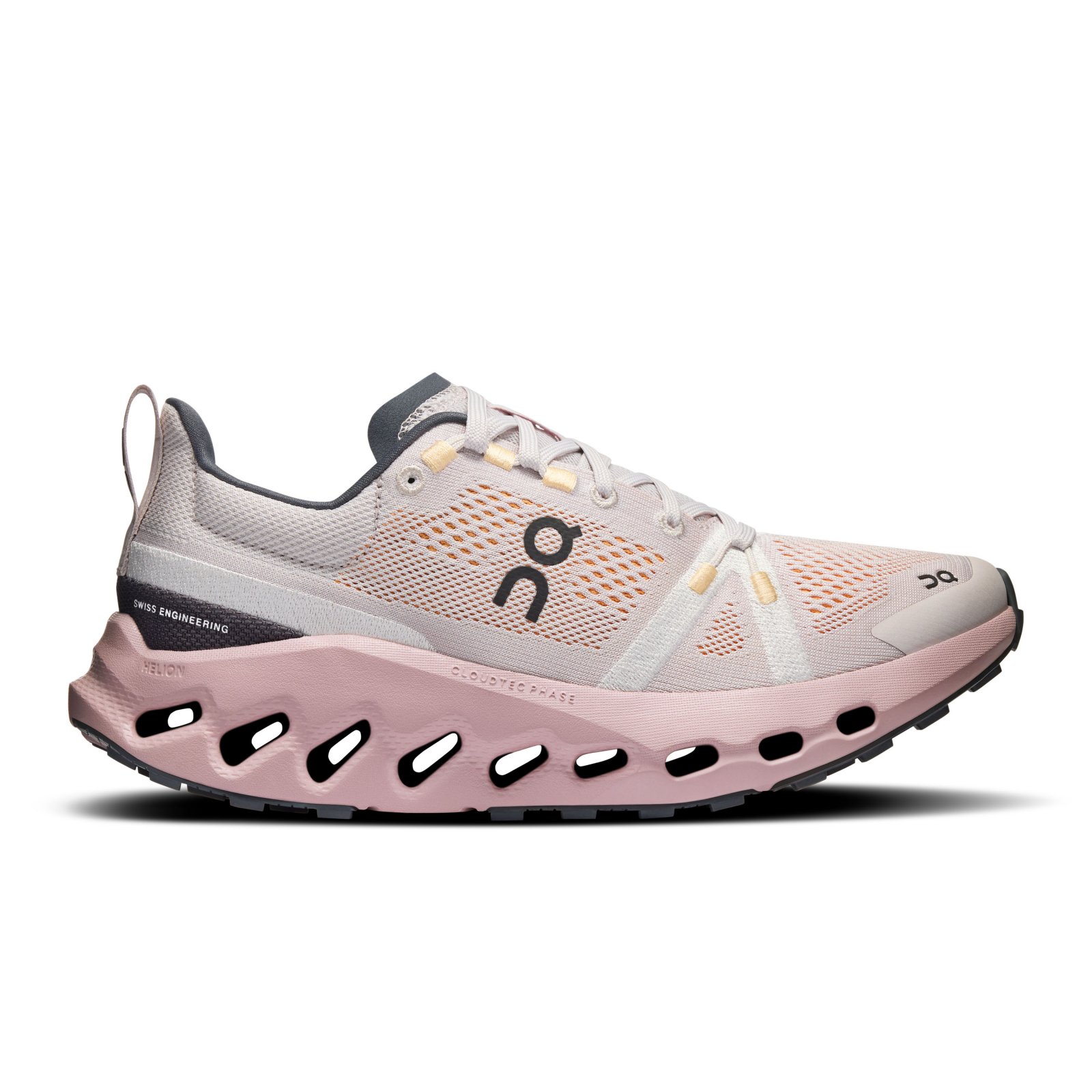 On - pantofi alergare trail - Cloudsurfer Trail W - mov gri deschis alb
