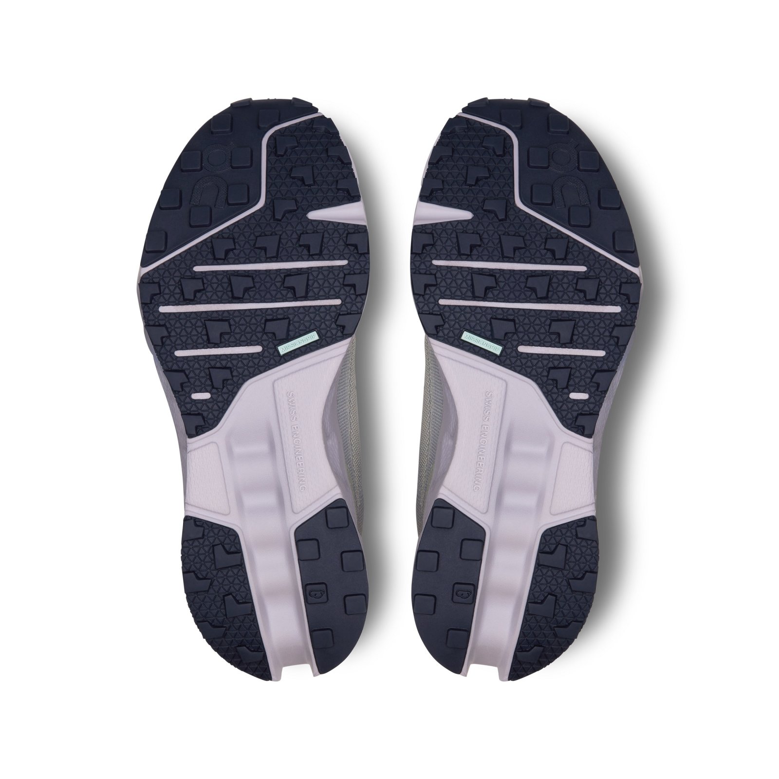 On - pantofi alergare trail - Cloudsurfer Trail W - mov gri deschis alb