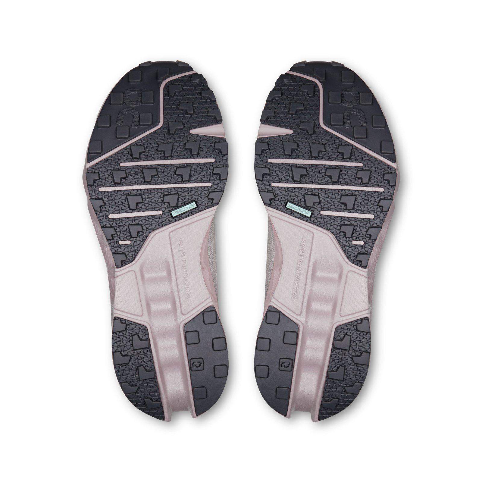 On - pantofi alergare trail - Cloudsurfer Trail W - mov gri deschis alb