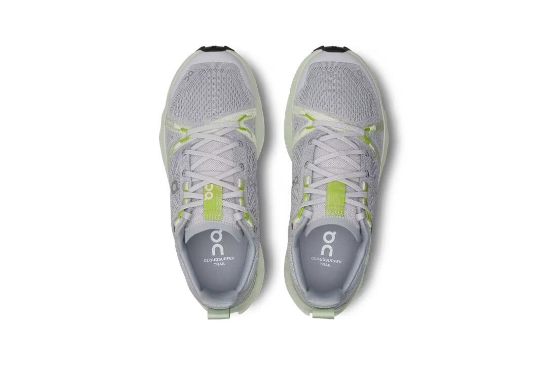 On - pantofi alergare trail - Cloudsurfer Trail W - mov gri deschis alb