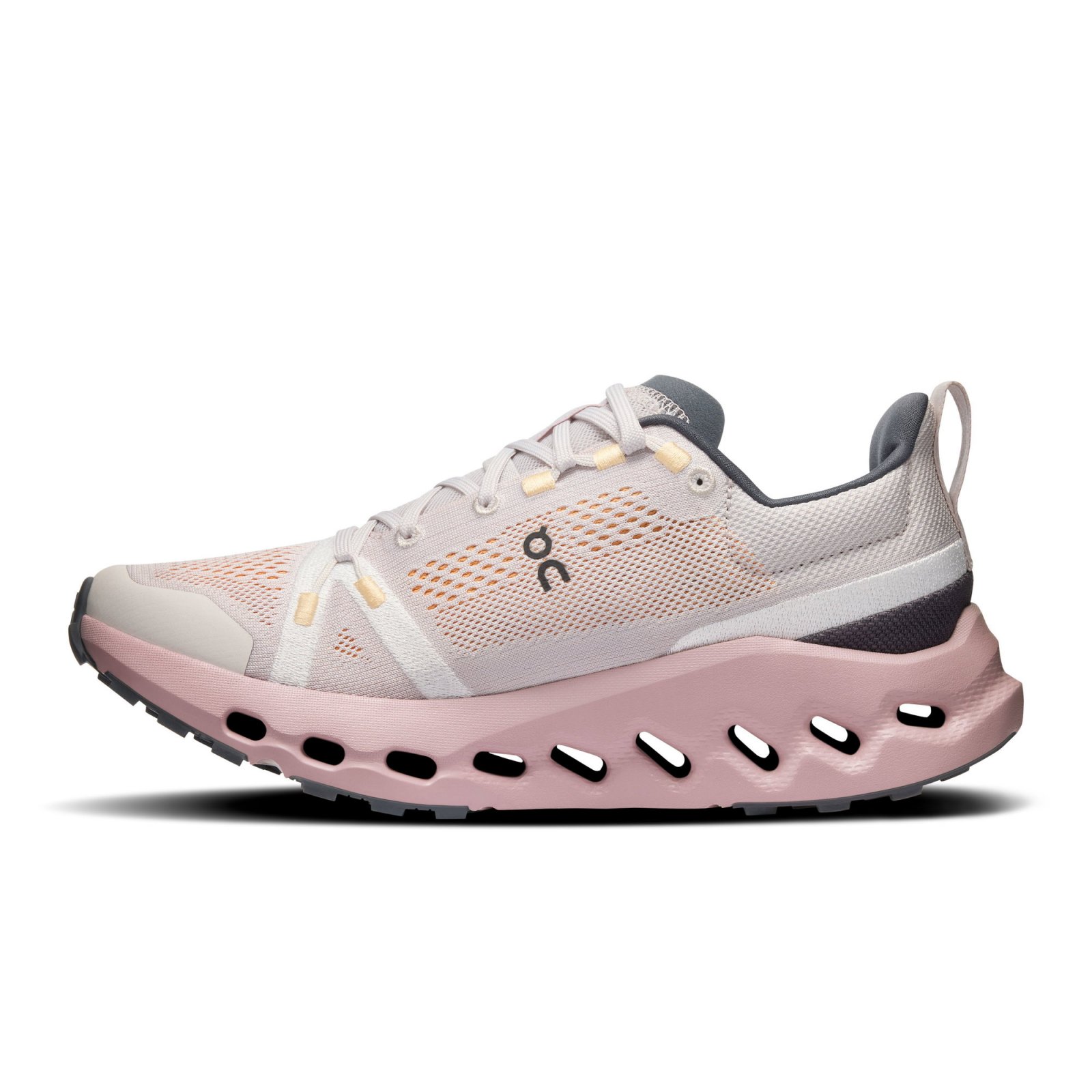 On - pantofi alergare trail - Cloudsurfer Trail W - mov gri deschis alb