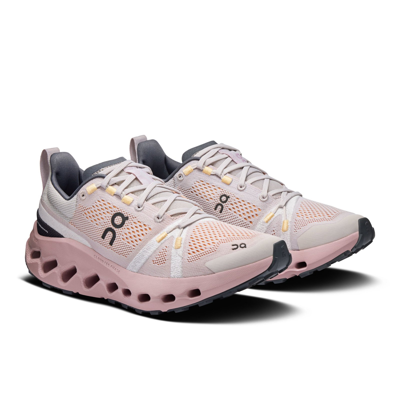 On - pantofi alergare trail - Cloudsurfer Trail W - mov gri deschis alb