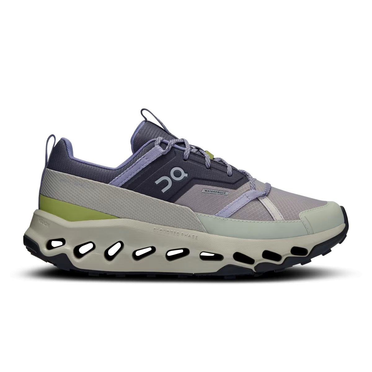 On - pantofi alergare - Cloudhorizon WP W - gri deschis albastru mov
