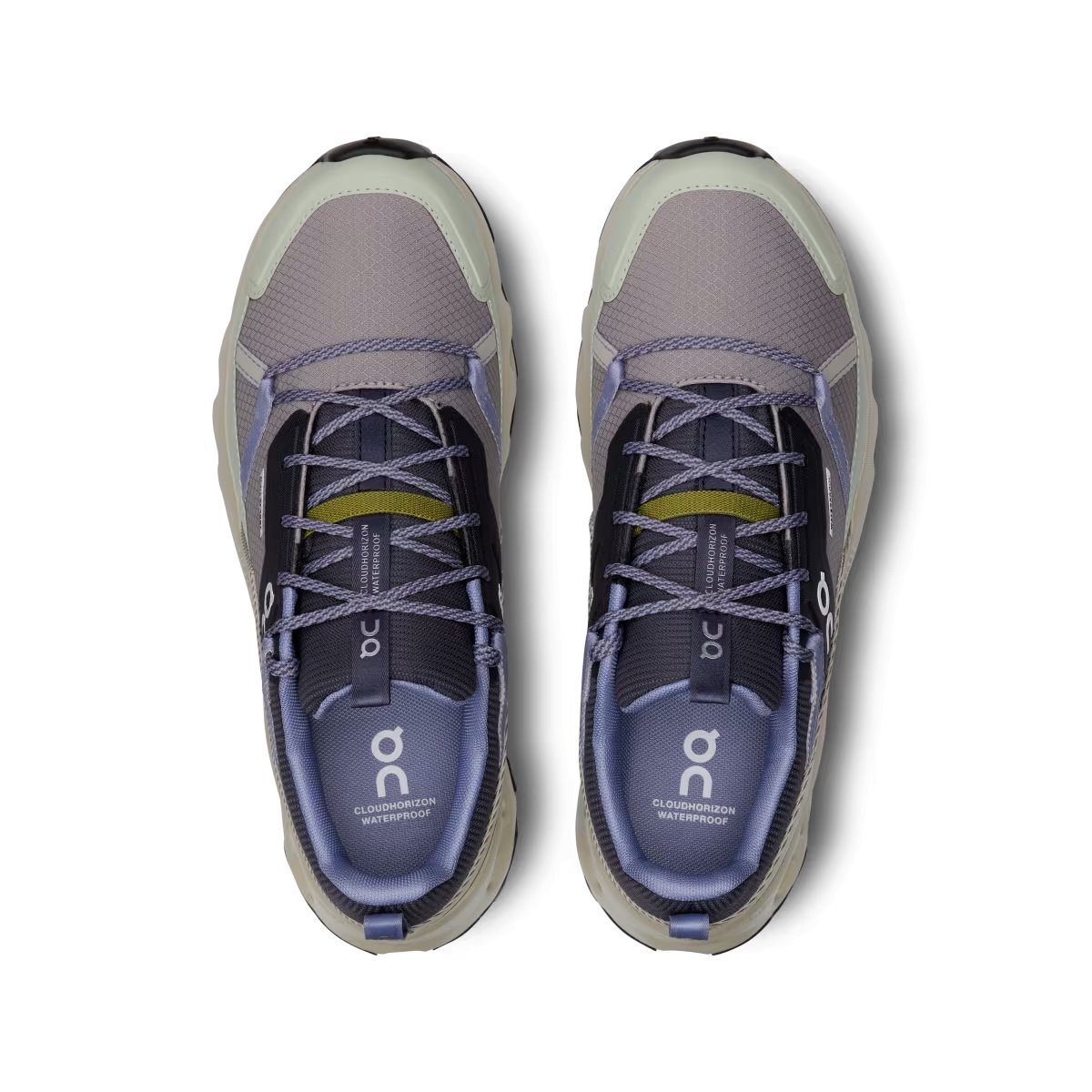On - pantofi alergare - Cloudhorizon WP W - gri deschis albastru mov