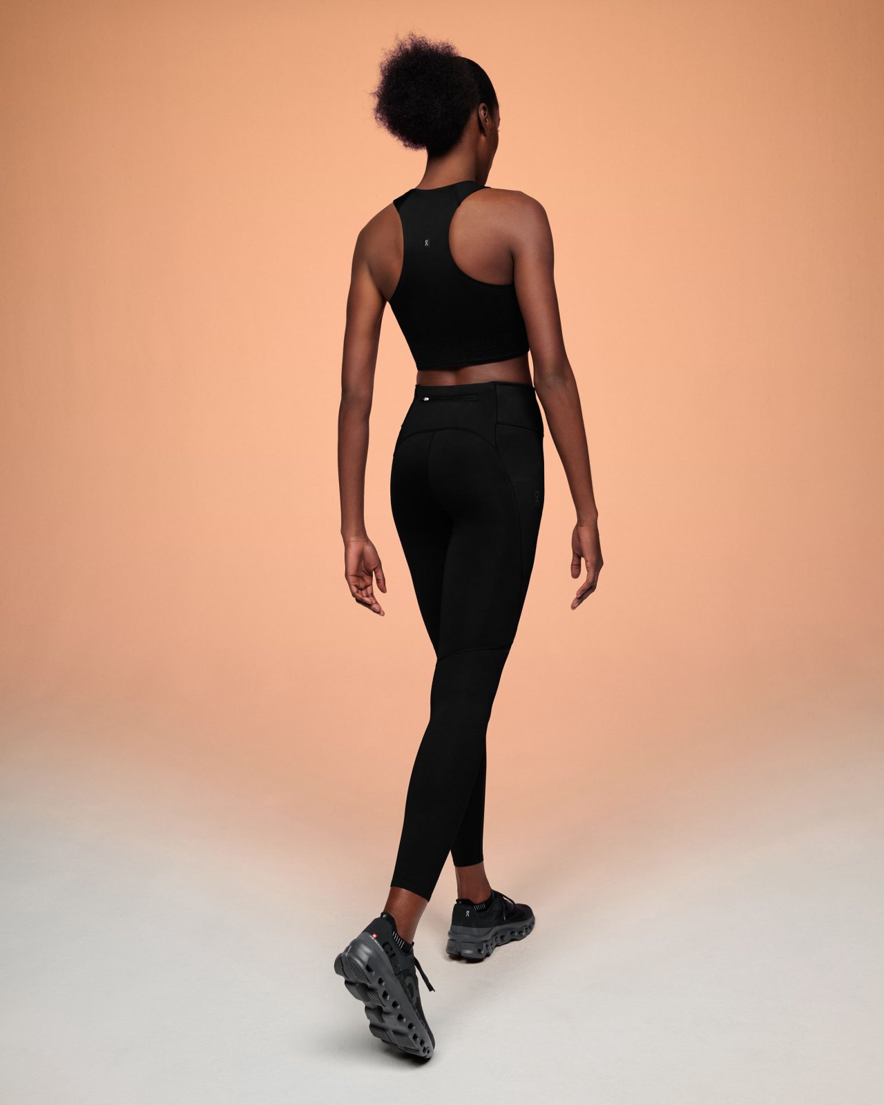 On - colanti lungi alergare pentru femei Performance Tights Long - negru
