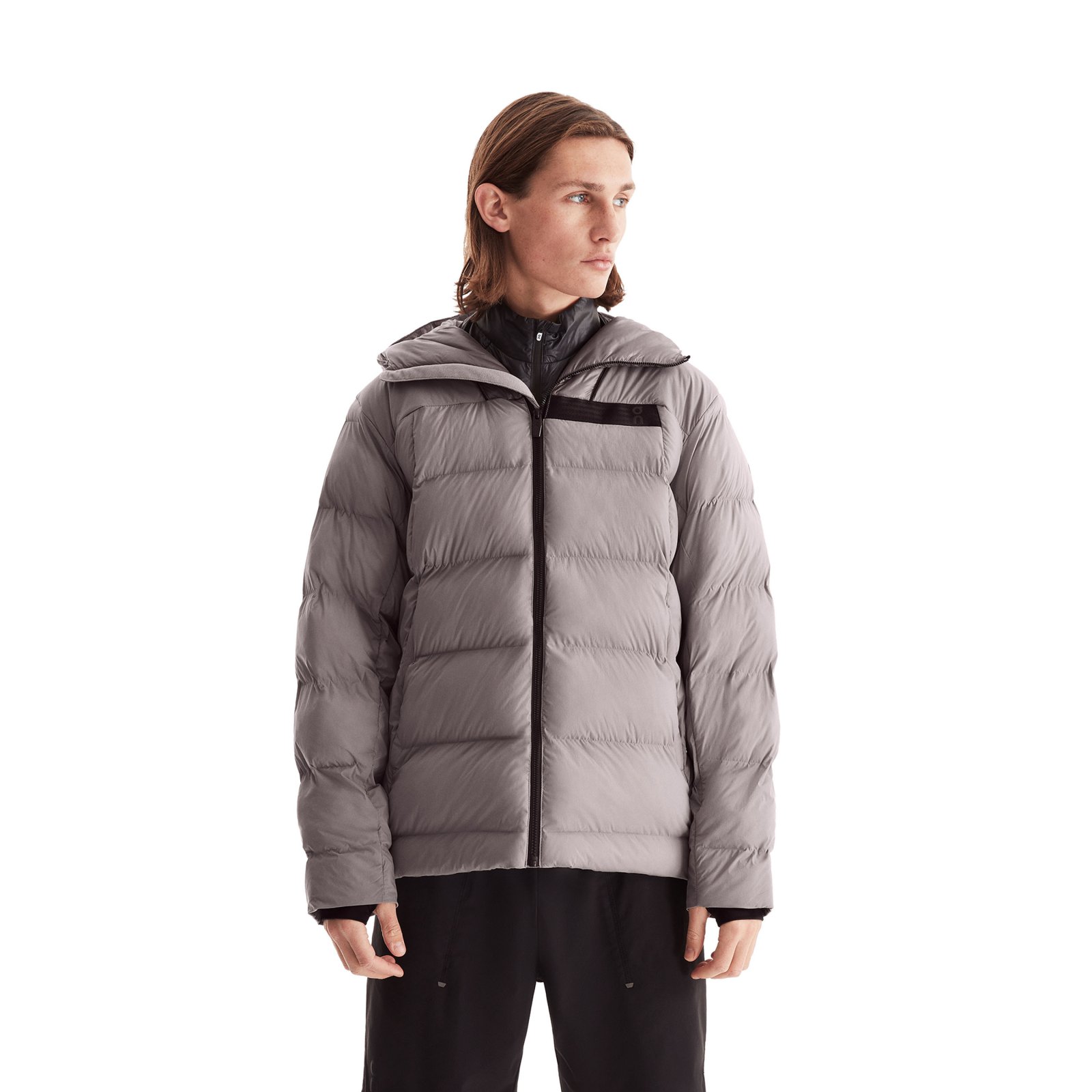 On Cloud - geaca puf vreme rece pentru barbati Challenger Jacket - gri deschis