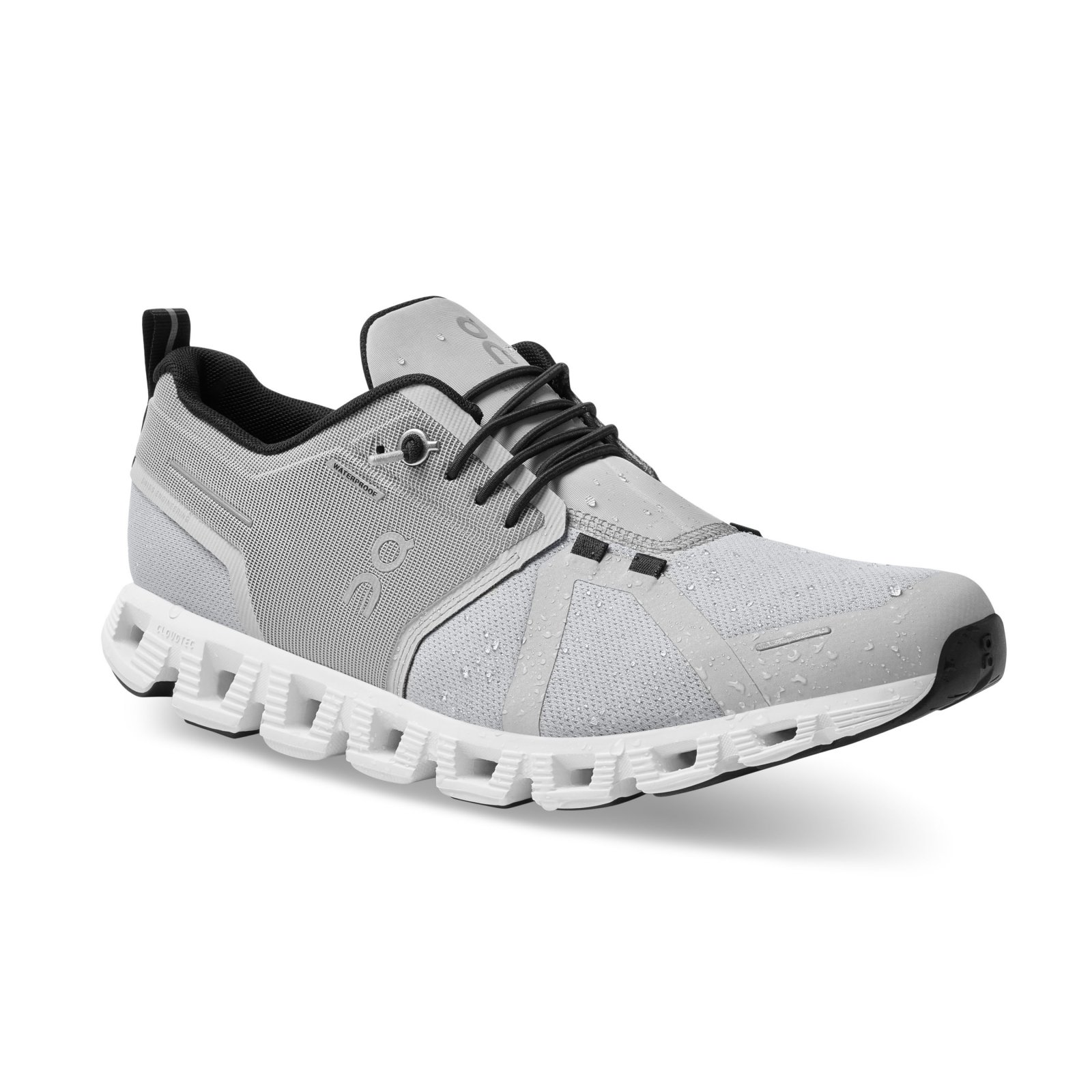 On - pantofi alergare - Cloud 5 Waterproof W - Chalk | Ice