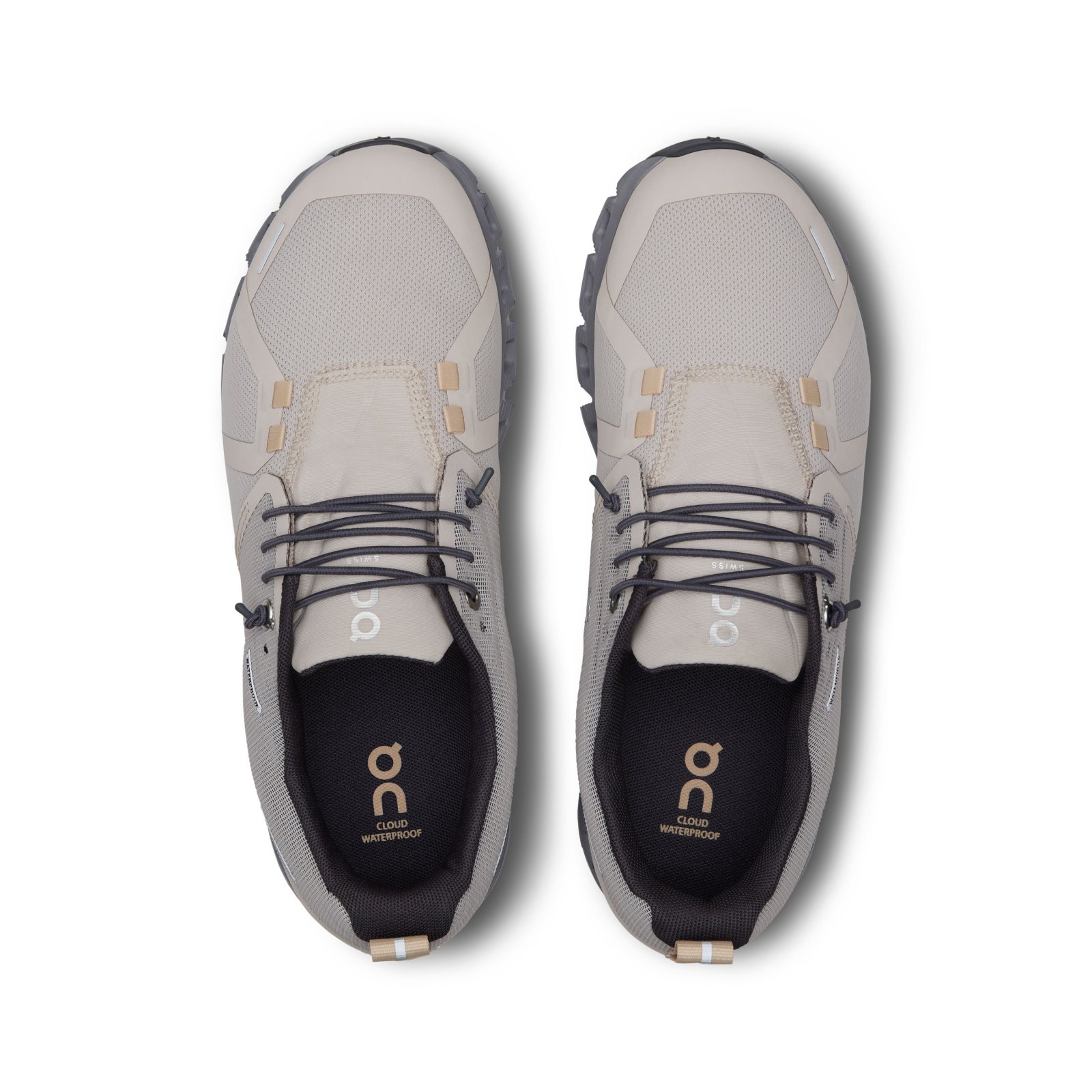 On - pantofi alergare - Cloud 5 Waterproof W - Chalk | Ice